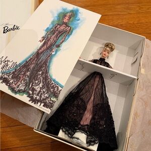 Vintage Mattel 1998 Nolan Miller Couture Collection Sheer Illusion Barbie Doll